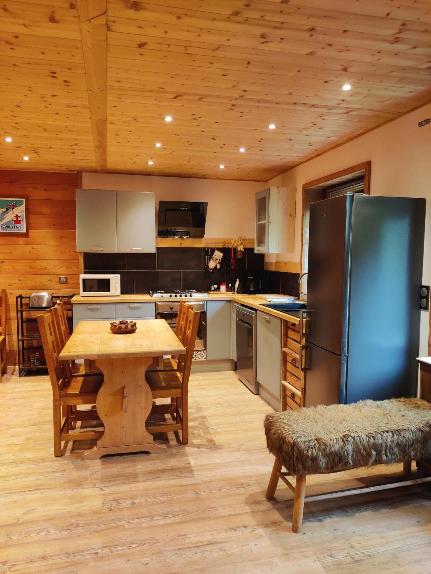 L'Appartement Montagnard D'Estelle 4-6 Personnes Lanslebourg-Mont-Cenis Bagian luar foto