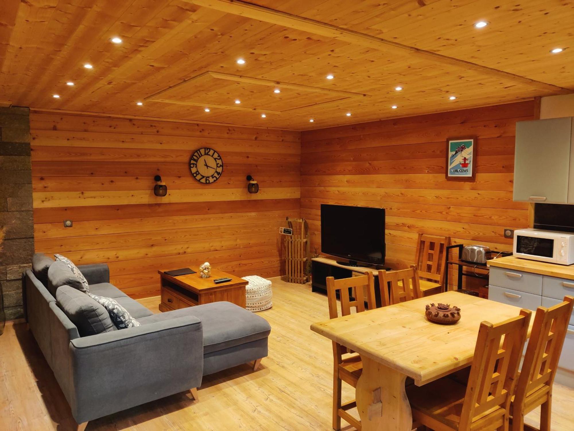 L'Appartement Montagnard D'Estelle 4-6 Personnes Lanslebourg-Mont-Cenis Bagian luar foto